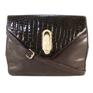 FENDI Vintage Envelope Document Messenger Bag